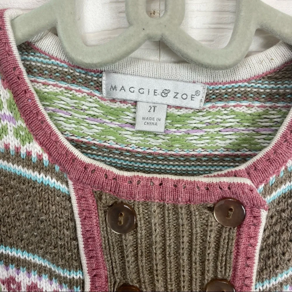 Maggie and Zoe Sweater Dress Size 2T